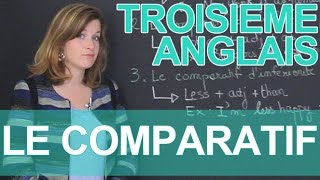 Le comparatif  Anglais  3e  Les Bons Profs [upl. by Deland578]