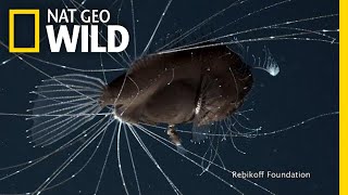 FirstEver Footage of DeepSea Anglerfish Mating Pair  Nat Geo Wild [upl. by Rosabella]