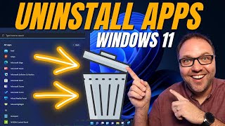 How to Uninstall Apps Windows 11 [upl. by Einaffit]