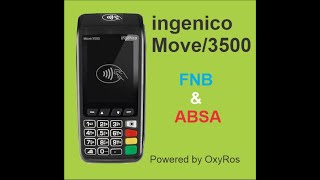 Check my Balance on the ingenico Move3500 [upl. by Eibor]