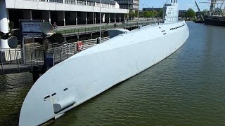 INSIDE THE GERMAN SUBMARINE U 2540  UBOOT WILHELM BAUER [upl. by Esinyt]