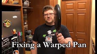 Quick Fix How To Straighten A Warped Pan [upl. by Rafaello]