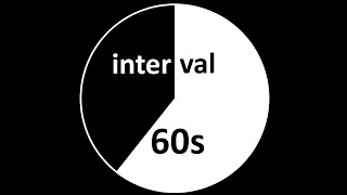 Interval Timer 1 Minute [upl. by Nnailuj]