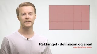 Rektangel  definisjon og areal [upl. by Connelley]