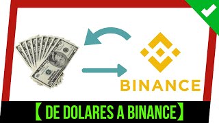 💸 5 Formas de Enviar TRANSFERIR DOLARES a BINANCE 【 Enterate Como 】 🔄 Fondear Binance [upl. by Sascha502]