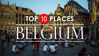 Top 10 Beautiful Places to Visit in Belgium  Belgium Travel Video [upl. by Wharton]