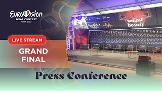 Eurovision Song Contest 2022  Kalush Orchestra  Ukraine 🇺🇦  Winner’s Press Conference [upl. by Norda]