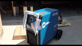 Miller 212 Autoset Mig Welder Review [upl. by Zel]