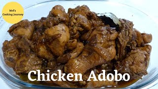 Chicken Adobo  Filipino Recipe  Adobong Manok  Lutong Pinoy [upl. by Sosanna977]