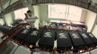 Tshirt Factory Thailand Screen Printing Thailand Thai Tshirt Factory Tshirt Thailand [upl. by Raknahs]