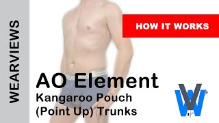 AO Element Kangaroo Pouch  How it works video  Wearviews [upl. by Ahsimin]