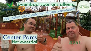 ZWEMBAD VOOR ONS ALLEEN 👍 HET MEERDAL WE TESTEN HET NIEUWE WATER PLAYHOUSE VLOG 261 vakantievlog [upl. by Enywad]