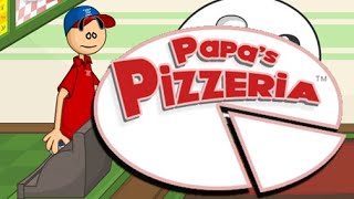 Papas Pizzeria Full Gameplay Walkthrough All Levels [upl. by Yema]