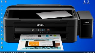 How to download amp install Epson L360 printer driver amp software [upl. by Clareta]