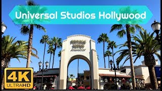 Universal Studios Hollywood in 4K Los Angeles California [upl. by Ileyan]