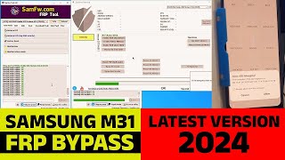 Samsung M31 FRP Bypass Latest Version  StepbyStep Guide [upl. by Eugilegna]