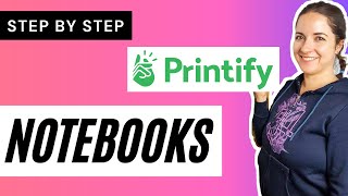 HOW TO SELL PRINTIFY NOTEBOOKS ON Etsy  Make Sales On Etsy Print On Demand  Printify Review [upl. by Irrabaj]