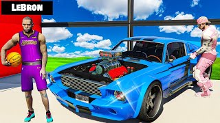 Stealing Every Car from LeBron in GTA 5 RP [upl. by Akineg]