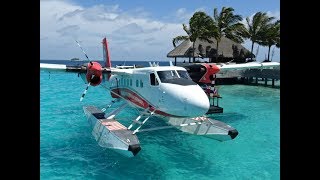 The W Resort Maldives  Seaplane Transfer to Male Airport Maldives [upl. by Raama]