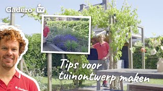 69 Tips voor tuinontwerp maken [upl. by Euqram]