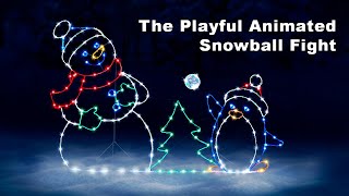 The Playful Animated Snowball Fight [upl. by Ajiat285]