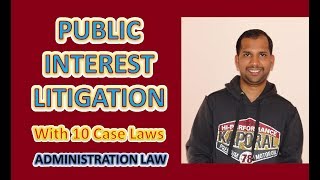 Public Interest Litigation  Administration Law [upl. by Nagel]