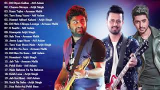 Top songs 2019 of Atif Aslam Arijit Singh Armaan Malik  New collection Best Jukebox playlist [upl. by Yelrahs]