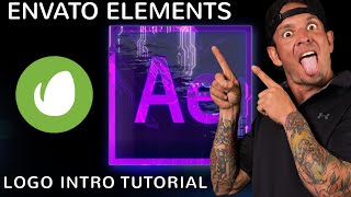 Envato Elements LOGO INTRO TUTORIAL FOR BEGINNERS [upl. by Latsyc195]