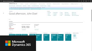 Finance Overview  Dynamics 365 Business Central [upl. by Esbenshade]