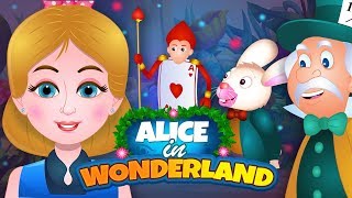 Alice in Wonderland Story in Hindi ऐलिस इन वंडरलैंड  Hindi Fairy Tales For Kids  हिंदी कहानियाँ [upl. by Nemad]