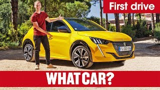 2021 Peugeot 208 amp electric e208 review – gamechanging small car  What Car [upl. by Eiroc]