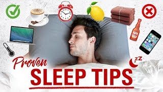 Proven Sleep Tips  How to Fall Asleep Faster  Doctor Mike [upl. by Niamrej]