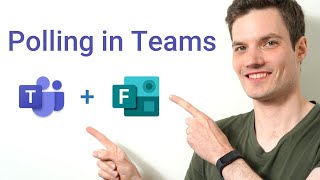 How to add Poll to Microsoft Teams Meeting [upl. by Anaynek928]