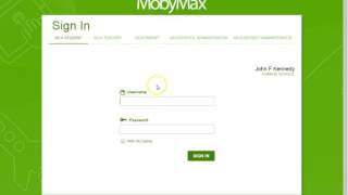 MobyMax  How to login to Staff [upl. by Arolf]