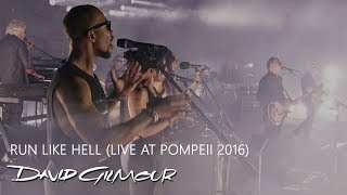 David Gilmour  Run Like Hell Live At Pompeii [upl. by Manoff617]