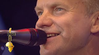 Sting  Message In A Bottle Live 8 2005 [upl. by Aiotal]