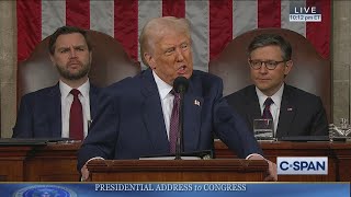 President Trump Addresses Joint Session of Congress [upl. by Branca]