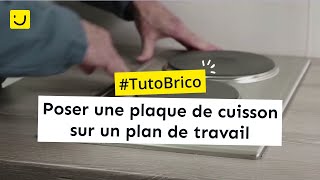 TUTO Poser une plaque de cuisson sur un plan de travail [upl. by Wonacott348]