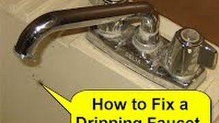 How to Fix a Dripping Faucet [upl. by Chrisman]