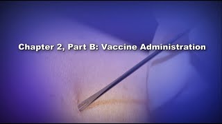 Chapter 2 Part B Vaccine Administration [upl. by Armillda182]