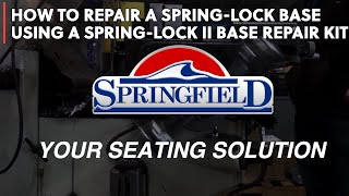 Tutorial How to fix a SpringLock Base using the SpringLock II Base Repair Kit [upl. by Arrakat]