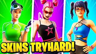 15 SKINS MAIS TRYHARDS DE 2022 Fortnite [upl. by Ahsilif]