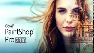 Paint Shop Pro 2018 Demonstration [upl. by Yedrahs]