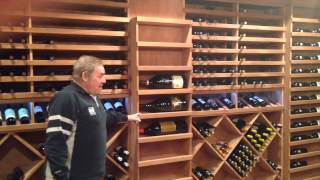 Custom Wine Cellar Design and Construction in Rumson NJ from Washington Valley Cellars [upl. by Southworth]