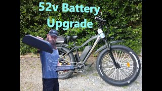 52v Battery Upgrade on Rad Rover ebike [upl. by Rasia]