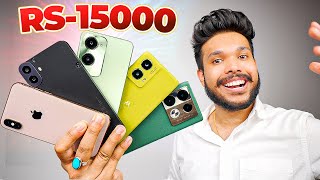 Top 5 Best Smartphones Under 15000 SALE [upl. by Duky756]