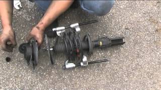 Front shocks replacement Mac Pherson [upl. by Adkins]