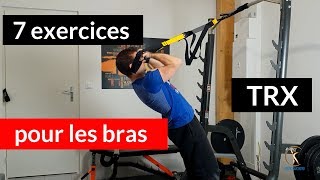 7 exercices pour les brasTRX [upl. by Lynde]