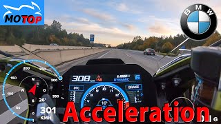 BMW M1000RR 2022  ACCELERATION  GPS measured [upl. by Elwin]