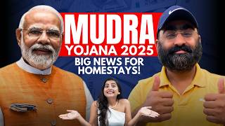 Govt Funding for Homestays MUDRA YOJANA 2025 Full Details [upl. by Obaza]